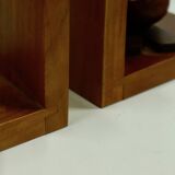 Danish Design Optimist and Pessimist Book Ends by Hans Bolling 1960s