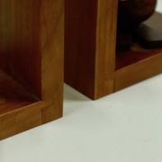 Danish Design Optimist and Pessimist Book Ends by Hans Bolling 1960s