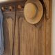 Antique coat rack and umbrella, renovated