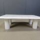 Angelo Mangiarotti carrara marble coffee table for Up&Up, Italy