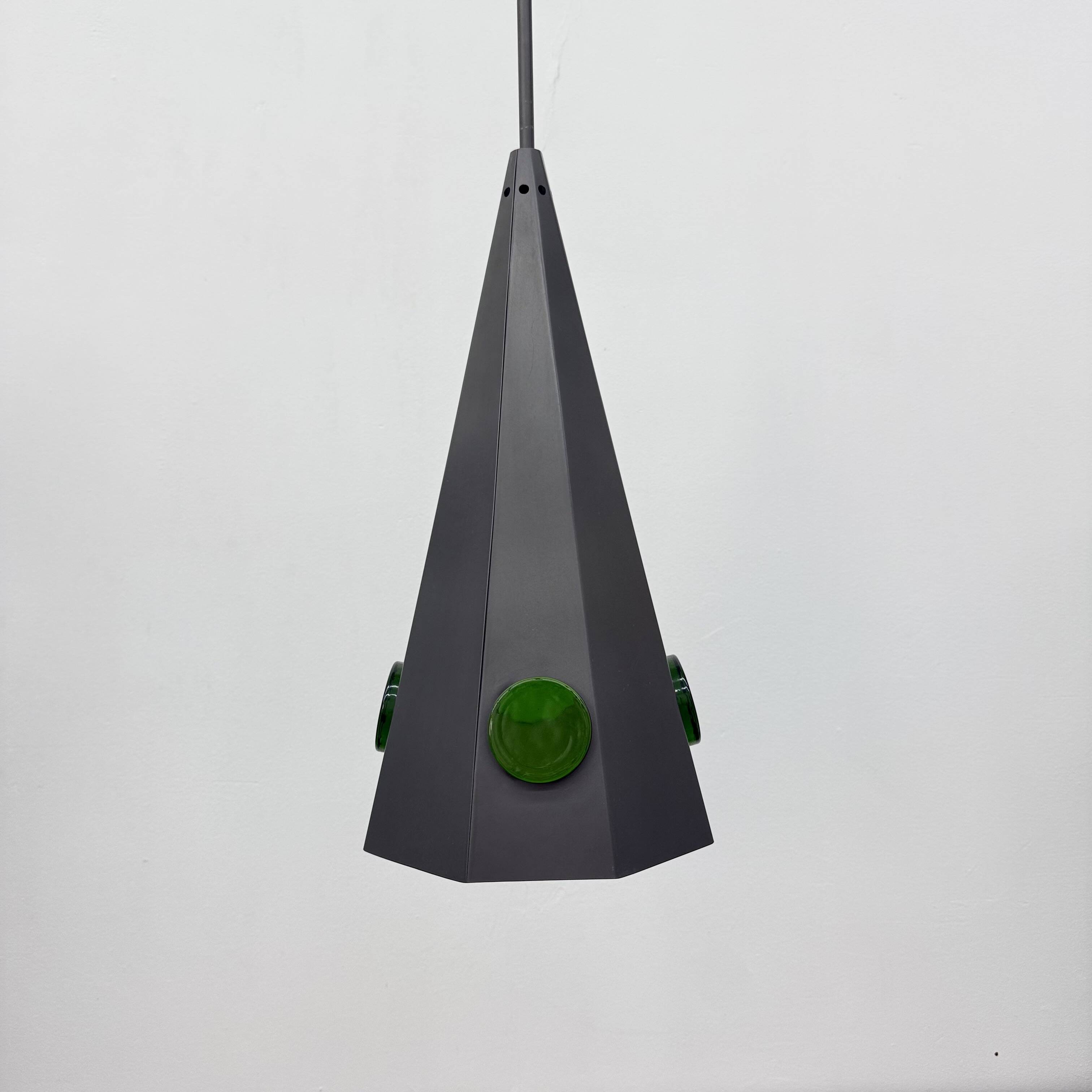 Danish design hanging lamp by Svend Aage Holm Sørensen for Holm Sørensen