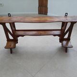 Art Nouveau-style wall shelf