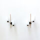Pair of wall light of the House Arlus, gilded and opaline, 1950s