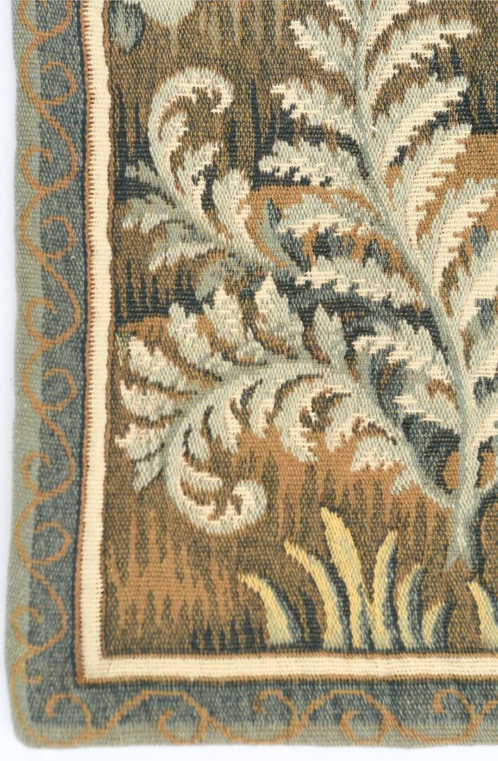 Tapestry of Louvières representing medieval scene