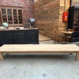 Huge solid oak coffee table