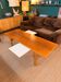 Wilhelm Renz coffee table from the 1960s in beech.