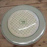Ensemble plats, saladier, beurrier Geneviève Lethu