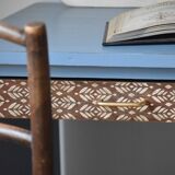Vintage blue horizon desk