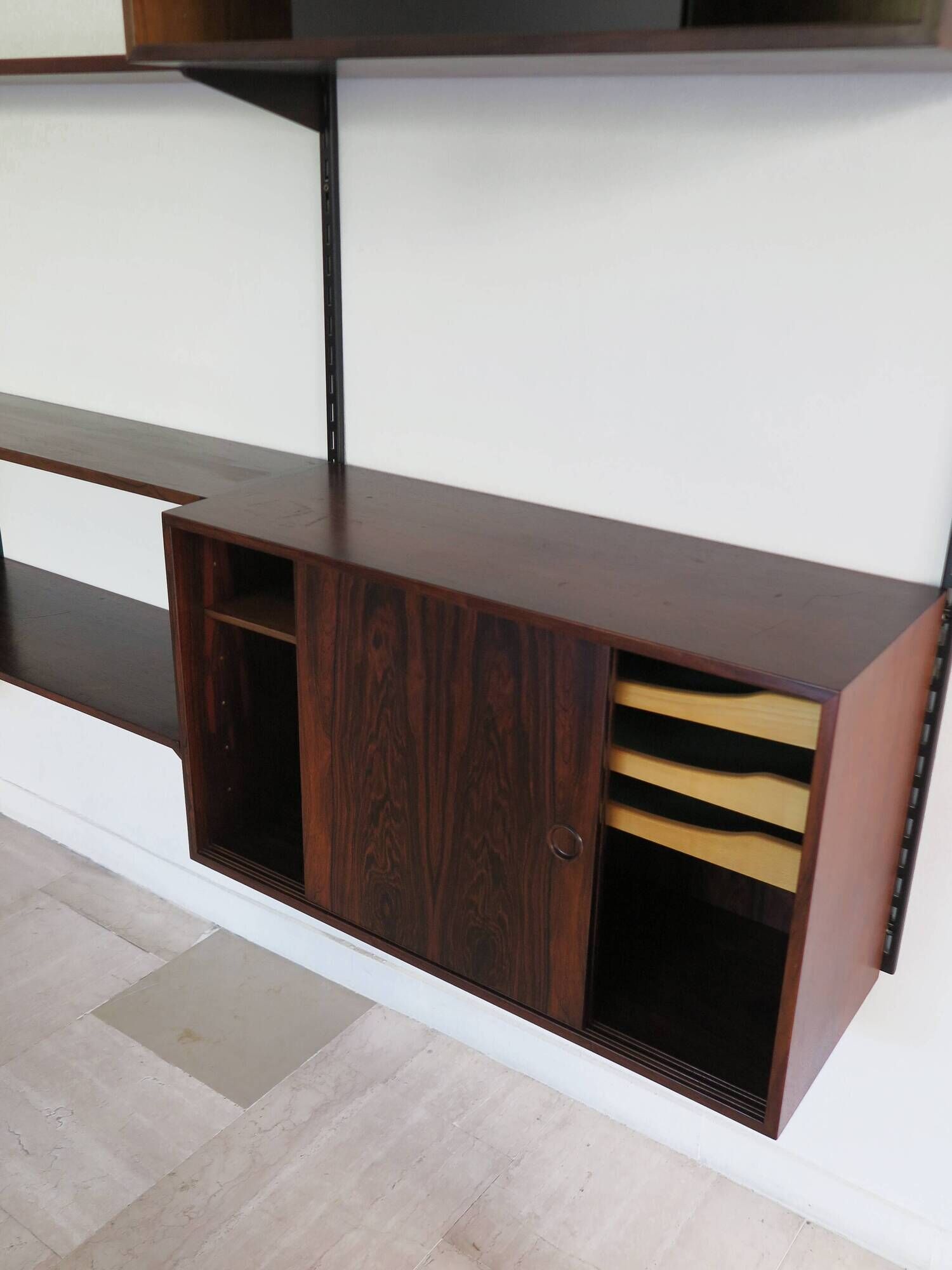 Kai Kristiansen Scandinavian shelving system, Denmark 1960s