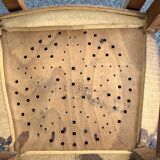 Vintage Bistro Wood Chairs Stamped Luterma