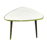Tripod table end of sofa formica vintage 60s