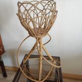 Rest plant rattan wicker 1960 1970