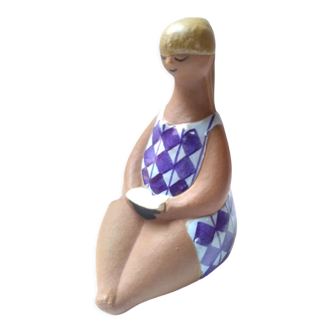 Statuette signed by Lisa Larson