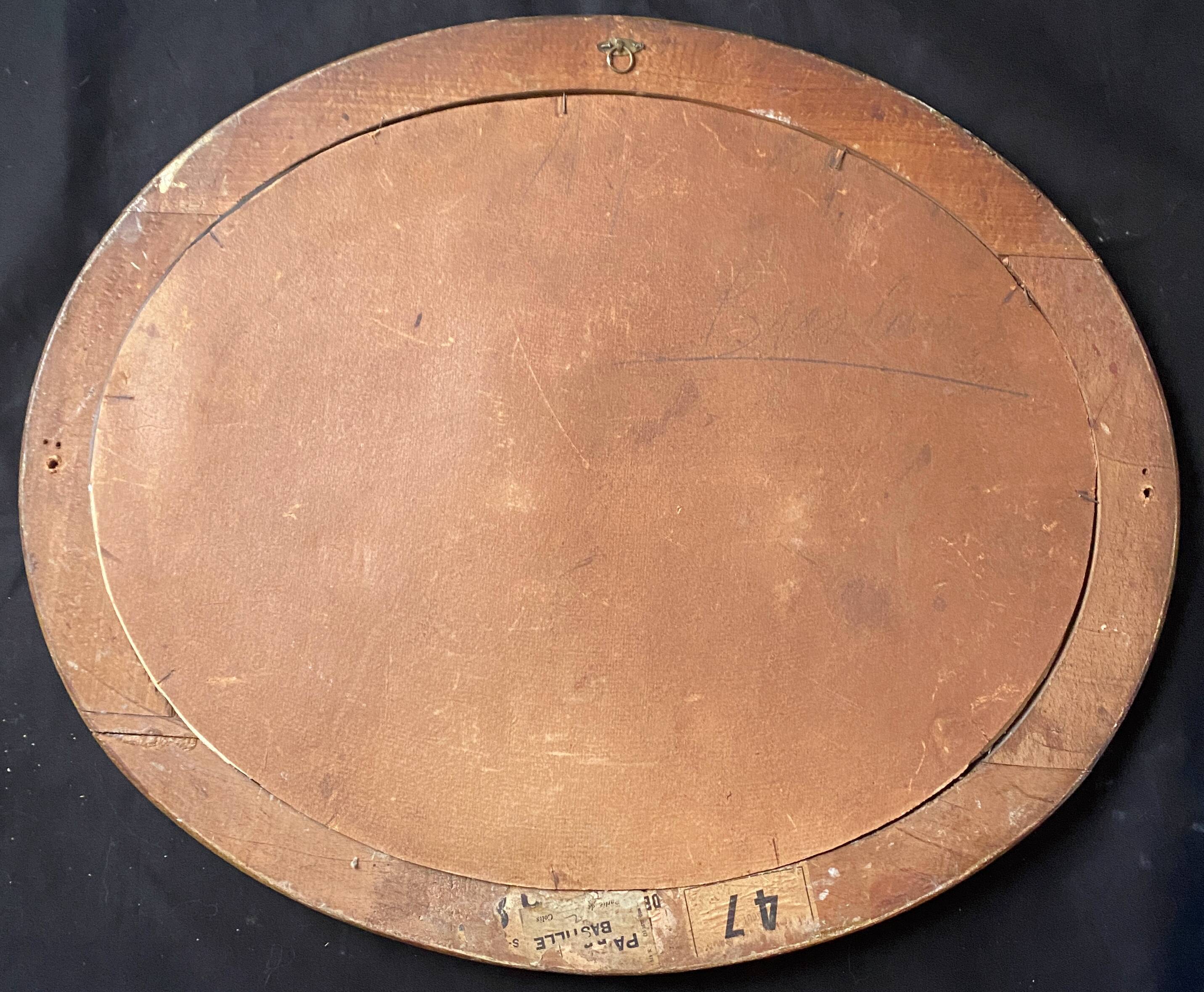 Watercolor painting "Bouquet of flowers in vase" signed + frame early XX °