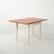 Scandinavian folding table in teak