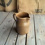 Brown Grepots Digoin sandstone pitcher
