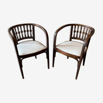 Paire de fauteuils 1900