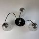 Vintage 3-light cascade chandelier