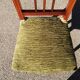 Coiffeuse et chaise en acajou blond Art Déco 1930