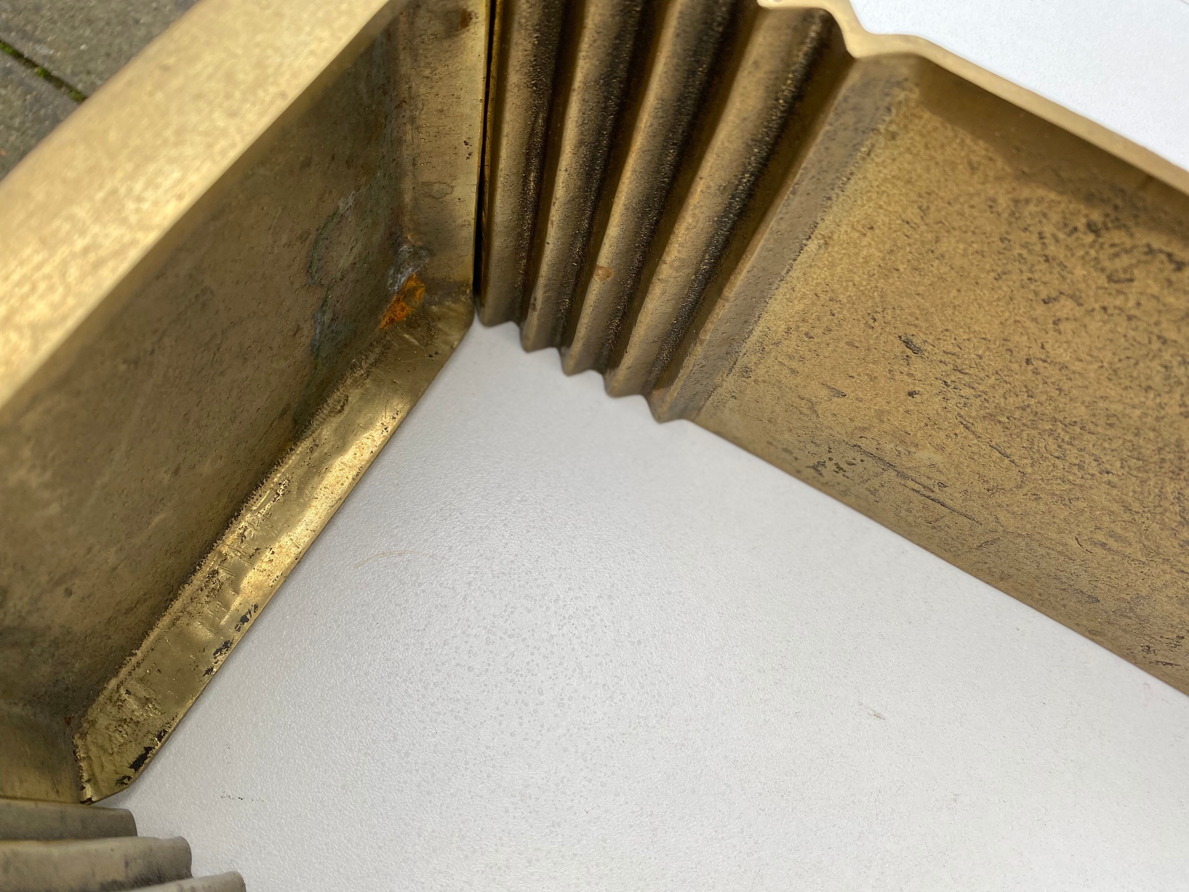 Hollywood Regency Vintage Brass Umbrella Stand