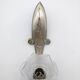 Art Deco wall light. Rose in glass paste.