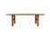 Banc en frêne, design danois, années 1980, production : Danemark