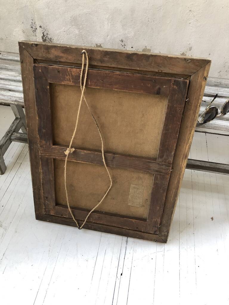 Oil canvas A.colomb 65 x 52 cm