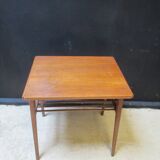 Table d'appoint vintage, console tchèque 1960