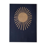 Original Lino Print "Sol" by Iosephine Prints