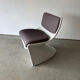 Series of 3 designer armchairs Space by A. Pinaffo and P. Scagnellato