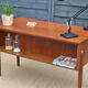 Bureau danois en teck double faces