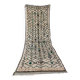 Handmade Moroccan Berber rug 376 X 133 CM