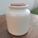 Sandstone mustard pot