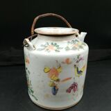 19th-century canton porcelain teapot