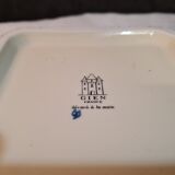 Plat à  gâteau en faience  de Gien