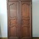 Louis XV period wardrobe in solid oak. 18th century.