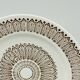 Set of four flat plates Boch Ronda 1970