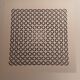 Vasarely silkscreen print - "Deep Kinetics" - 3D Illusion & Black and White