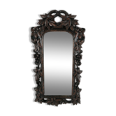 Miroir en bois sculpté, forêt noire XIX/début XXe