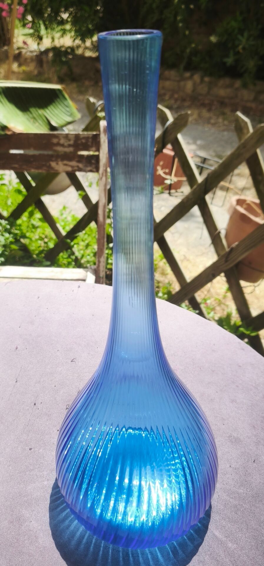 Vase berluze bleu daum