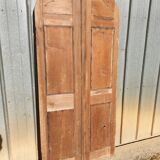 Porte Cintrée (arrondie) En Pin à Deux Battants - Fin XIXème