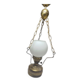 Mid-century postmodern chandelier, Poland, 1970s