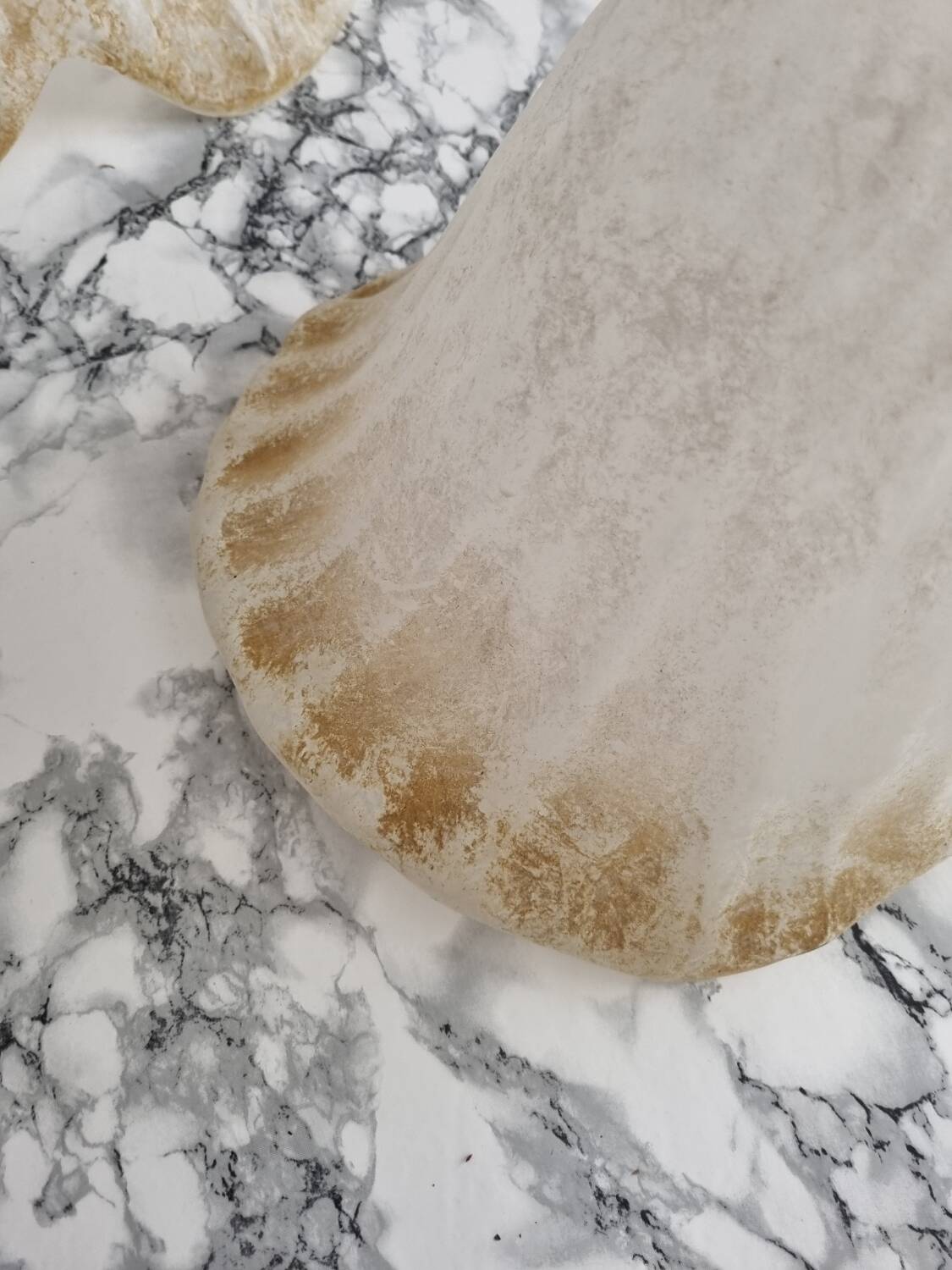 Paire d'abat-jours en verre vintage