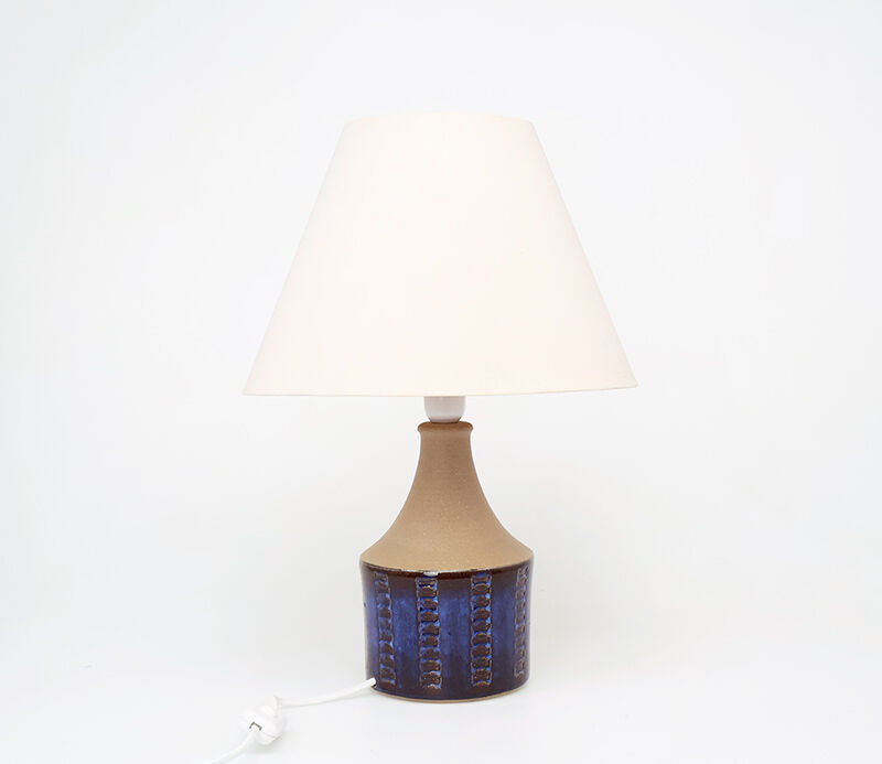 Søholm blue earthenware table lamp 3046