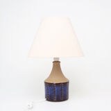 Søholm blue earthenware table lamp 3046