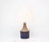 Søholm blue earthenware table lamp 3046
