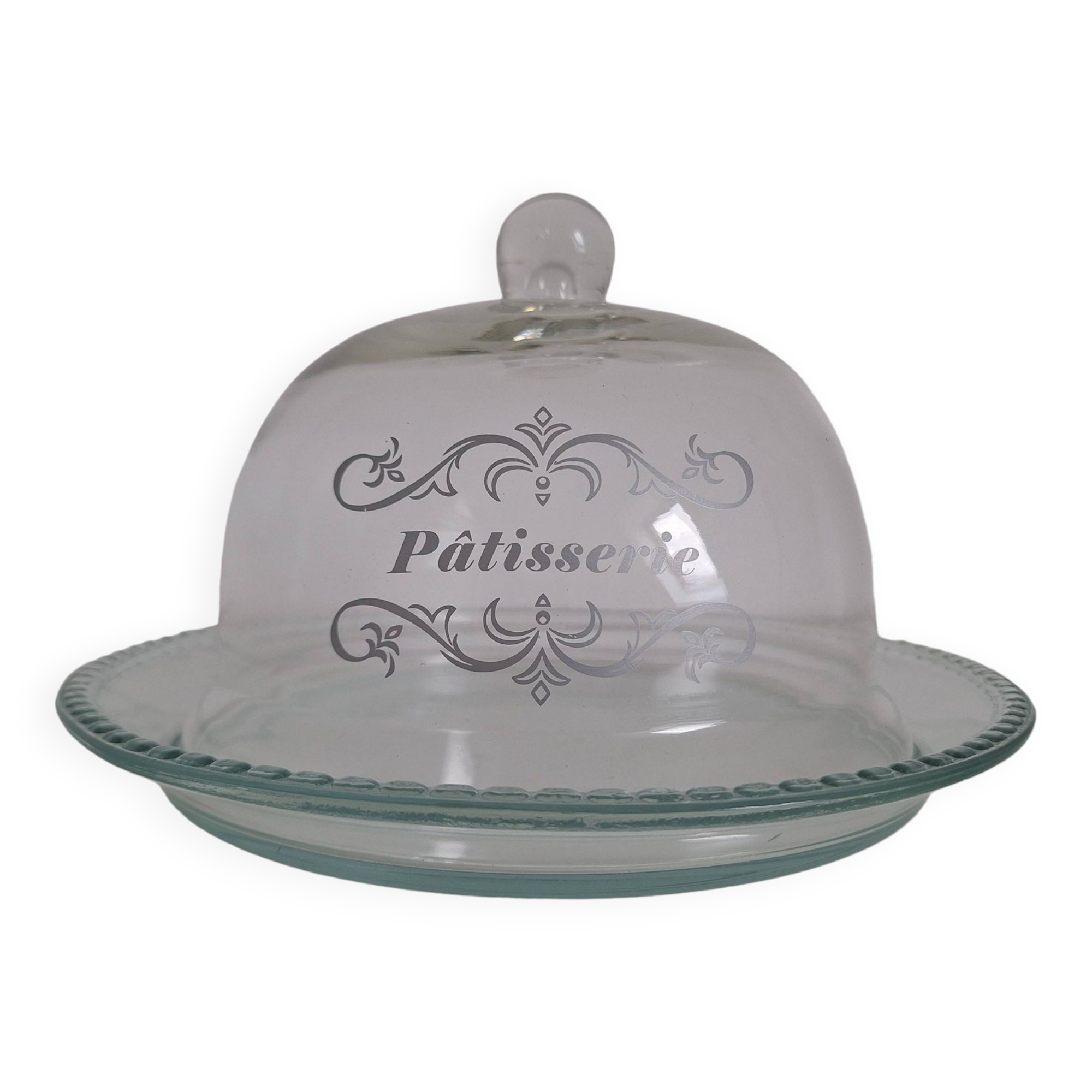 Cake dish with bell