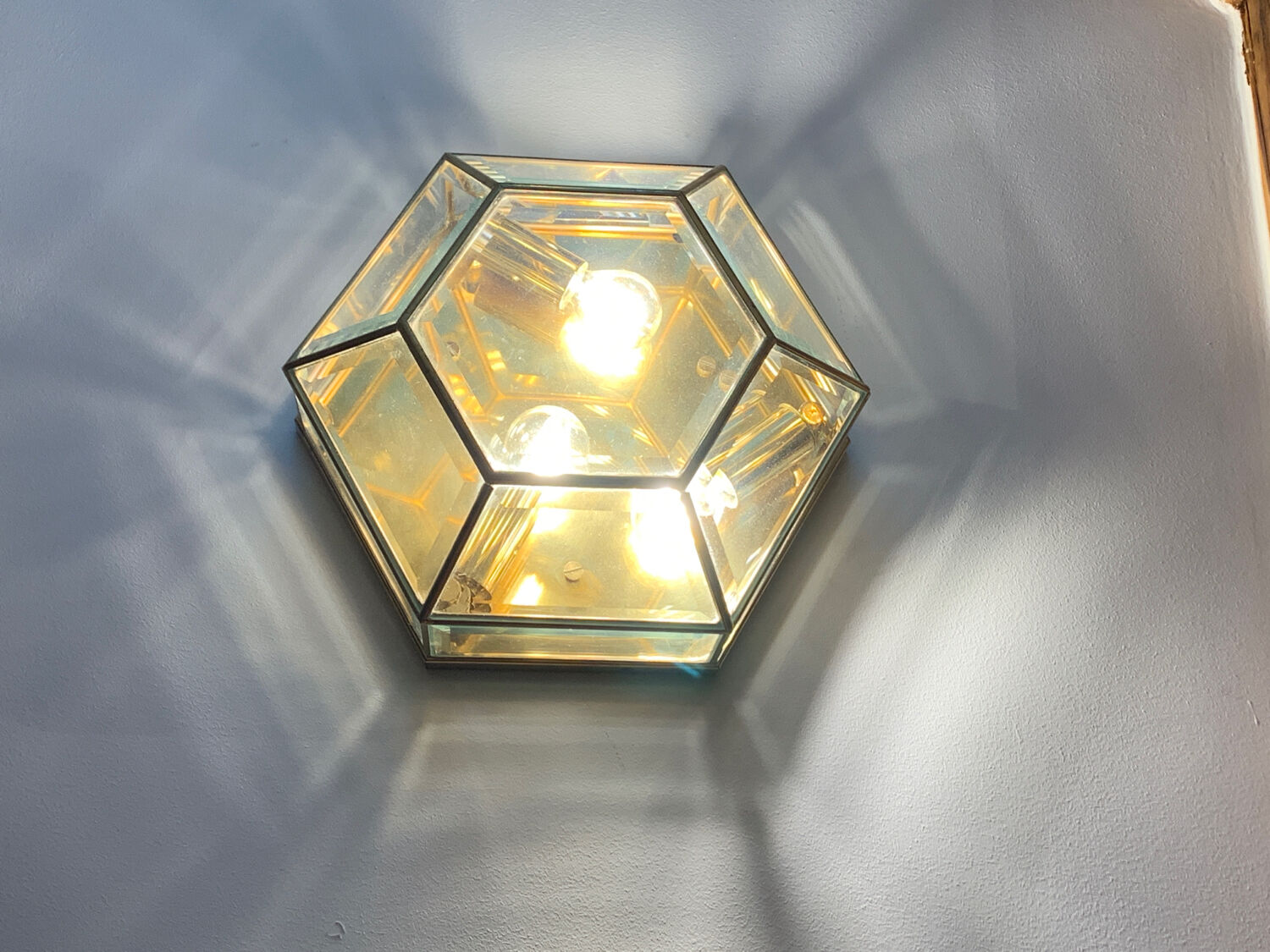 Pair of Italian wall lights