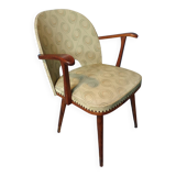 Vintage 1960s vinyl armchair