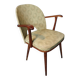 Vintage 1960s vinyl armchair